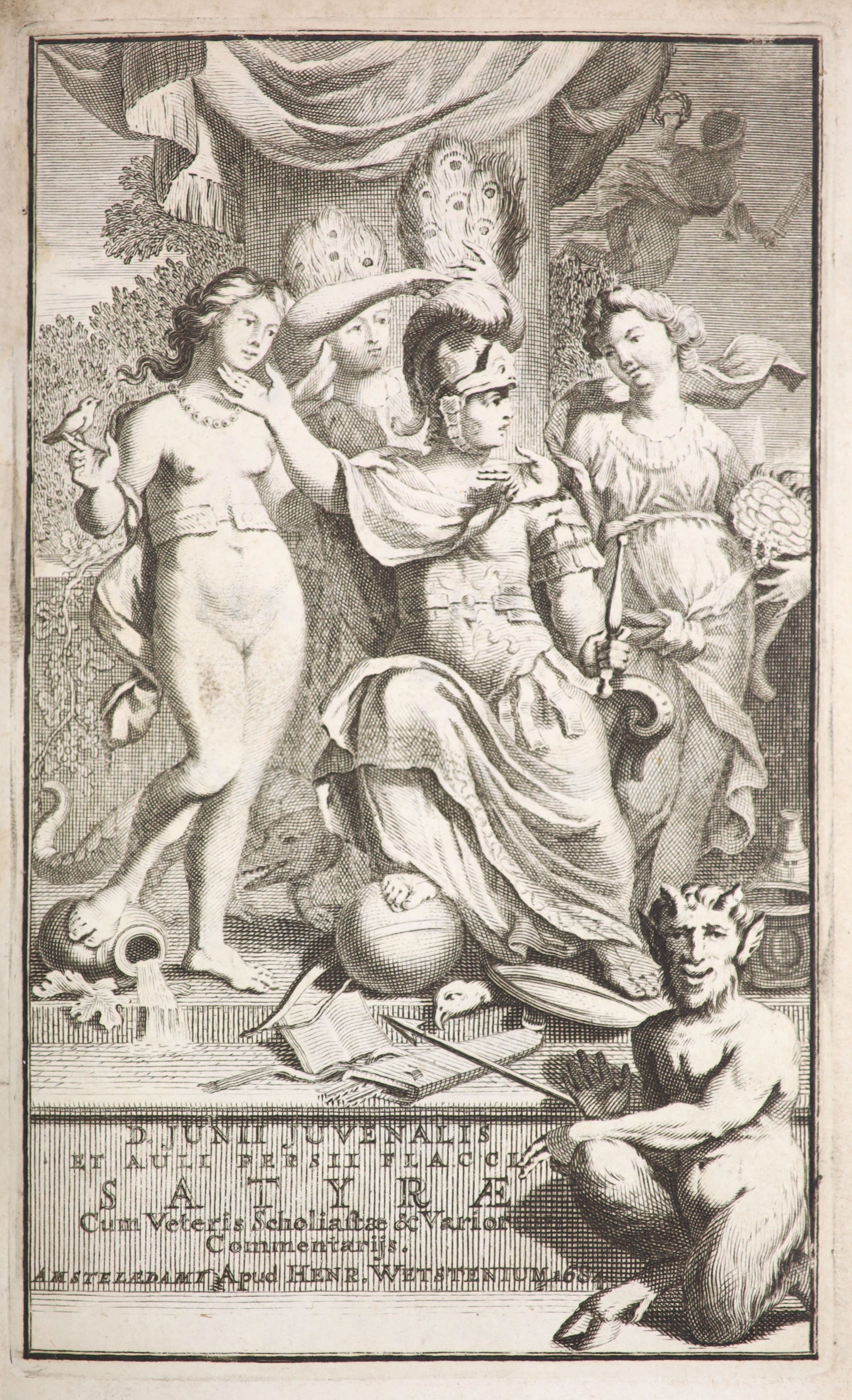 Juvenalis, Decimum Iunius - D.Junii Jevenalis and Auli Persi Flacci Satyrae Cum Veteris Scholastae...,